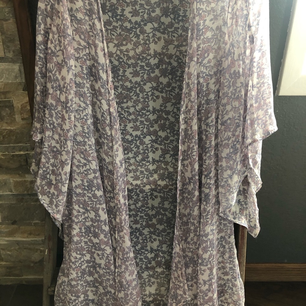 Floral kimono